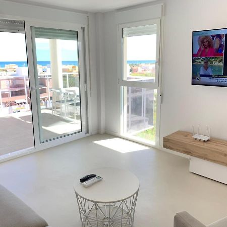 Beautiful Apartment With Pool Near The Beach Oliva Buitenkant foto