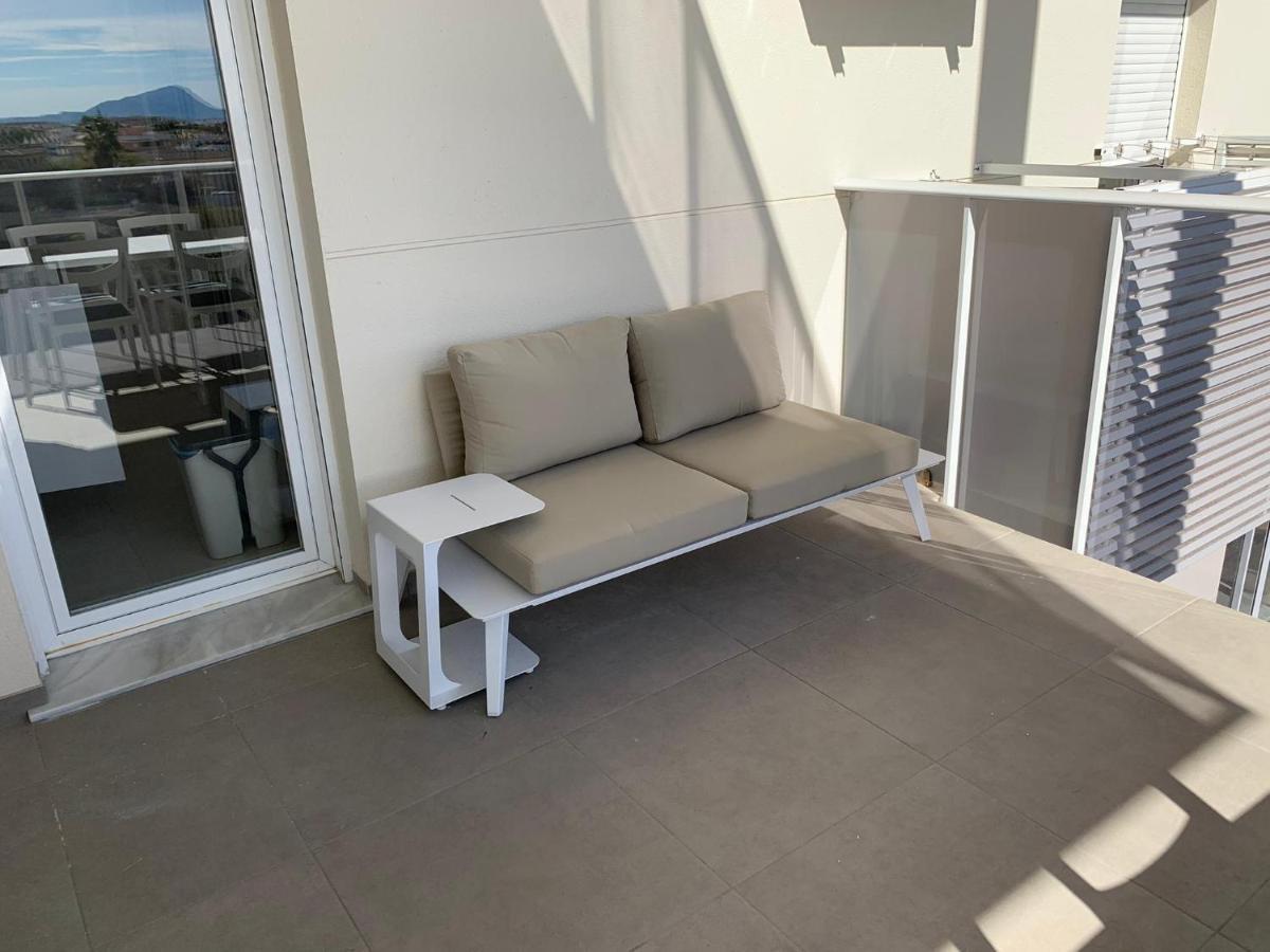 Beautiful Apartment With Pool Near The Beach Oliva Buitenkant foto