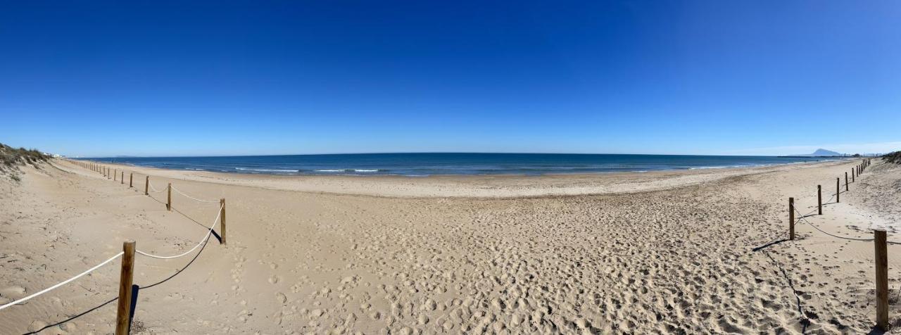 Beautiful Apartment With Pool Near The Beach Oliva Buitenkant foto