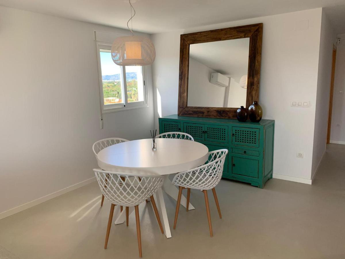 Beautiful Apartment With Pool Near The Beach Oliva Buitenkant foto