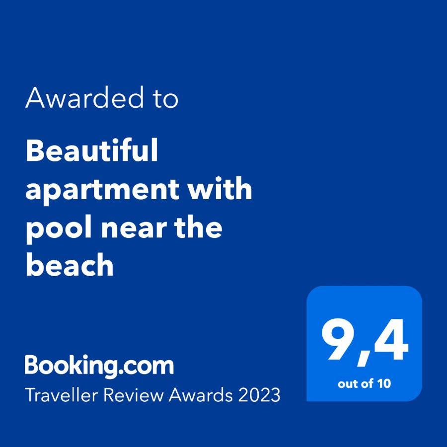 Beautiful Apartment With Pool Near The Beach Oliva Buitenkant foto
